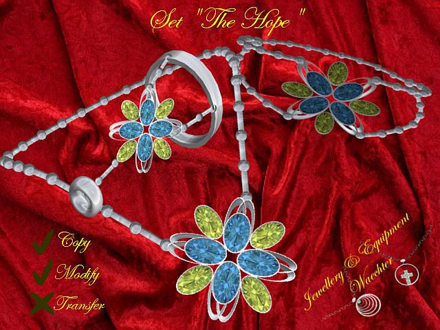 Set "The Hope" silver