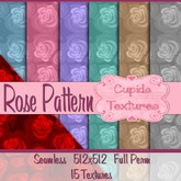 *Cupids Textures * 15 SEAMLESS ROSE PATTERN