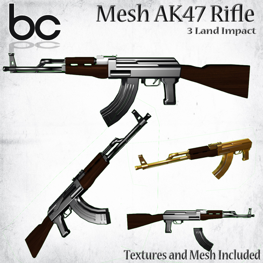 BC - AK47 Rifle (boxed)