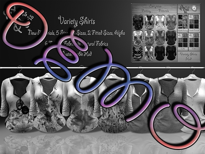 DEMO***ArisAris~Gara07~Variety~Shirts~Customizable Hud