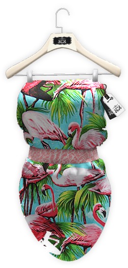 :::KC::: Exotic Mini Dress Pink