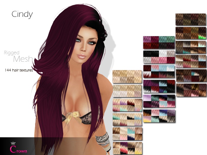 .::Crown::. Long Hair "Jasmin" DEMO V2.0