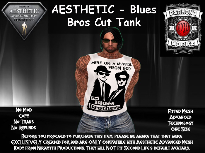 DW Cut Tank - Blues Bros (Boxed)