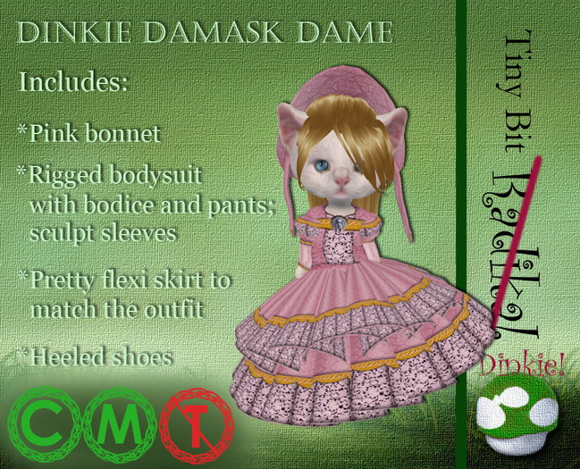 Dinkie Damask Dame
