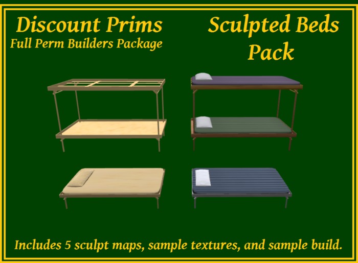 +DP+ Sculpted Beds Pack