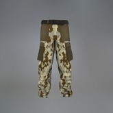 Brown Camouflage Mesh Pants box