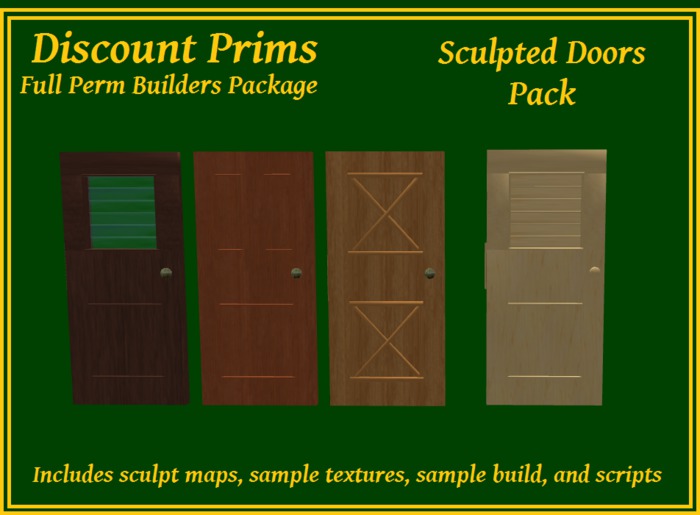+DP+ Sculpted Doors Pack
