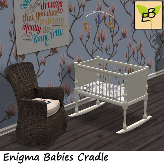 Enigma Babies Cradle - White