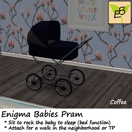 Enigma Babies Pram - Coffee