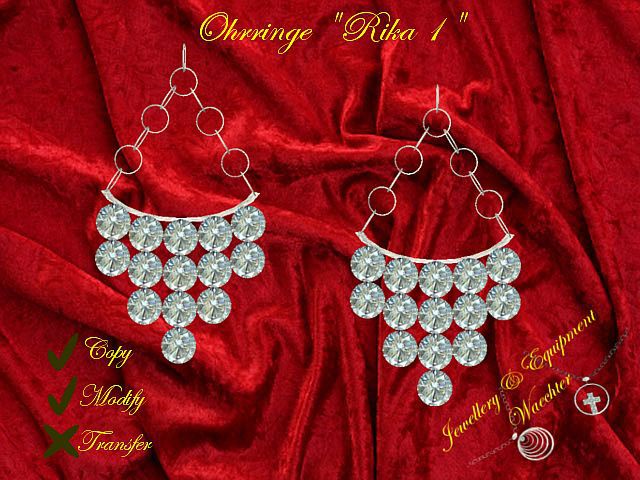 Earrings "Rika 1" silber