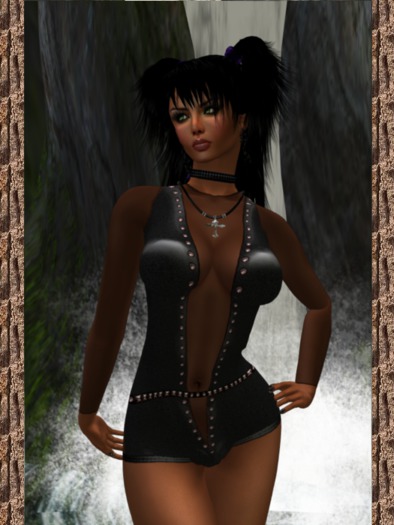 Latex Body and Suit "Petra" Black (including Omega-Applier)