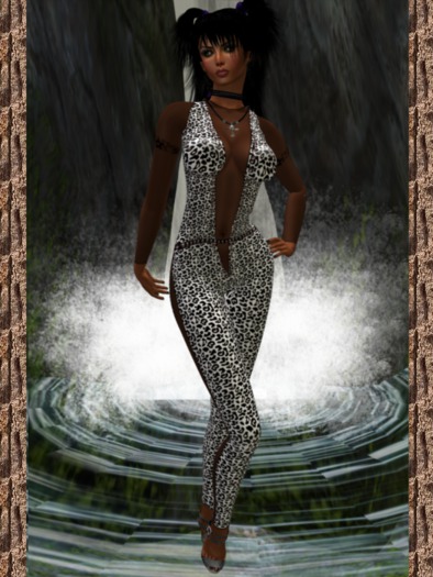 Latex Body and Suit "Petra" Snow-Leopard (including Omega-Applier)