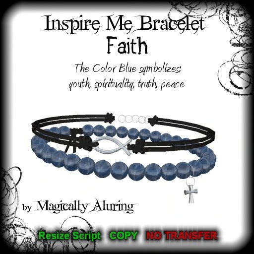 [MA] INSPIRE ME BRACELET (FAITH) Sodalite