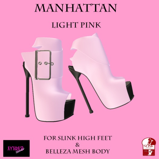 # Ayara "MANHATTAN" SLINK & BELLEZA LIGHT PINK