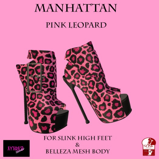 # Ayara "MANHATTAN" SLINK & BELLEZA PINK LEOPARD DEMO