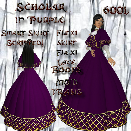 Scholar in Purple