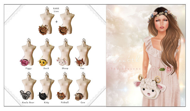 =Zenith=Lion head Bag - Rare