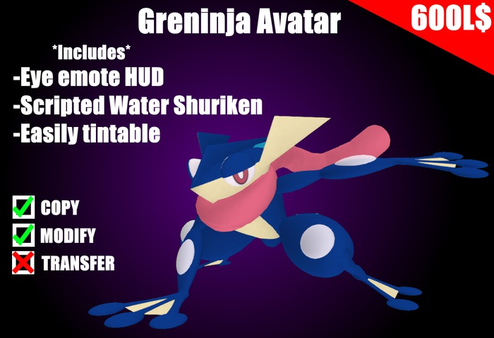 GRENINJA AVATAR
