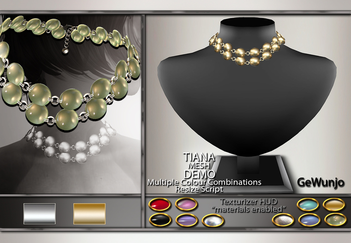 GeWunjo : TIANA necklace DEMO