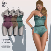 Entice - California Love Swimsuit - Leopard