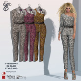 Entice - Photograph Jumpsuit - Grunge