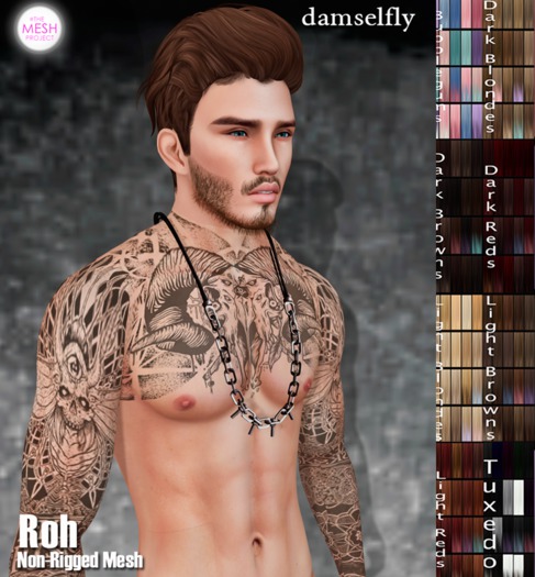 **DD**Damselfly Roh Non-Rigged Mesh Big Pack