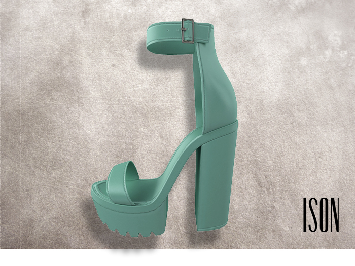 mint platform heels