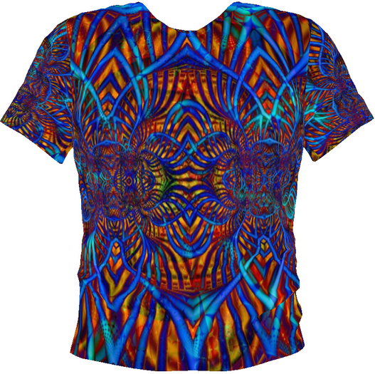 Blue Heat T-Shirt (Mesh)