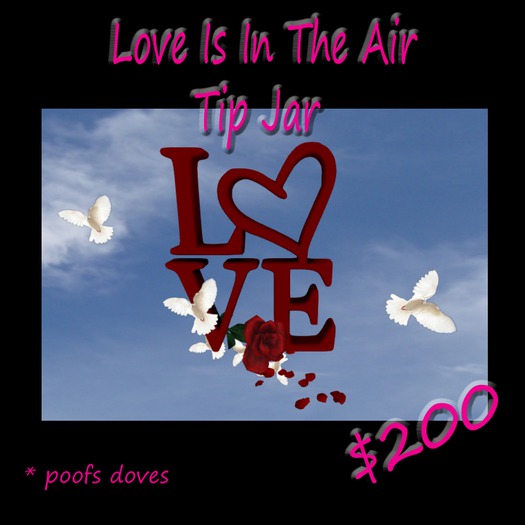 Love Is In The Air Tip Jar Boxed