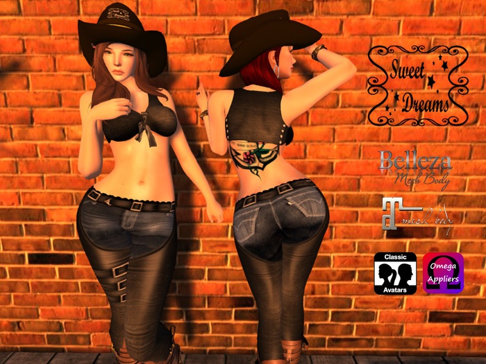 .::SD::. CHAPS BLACK AND JEANS