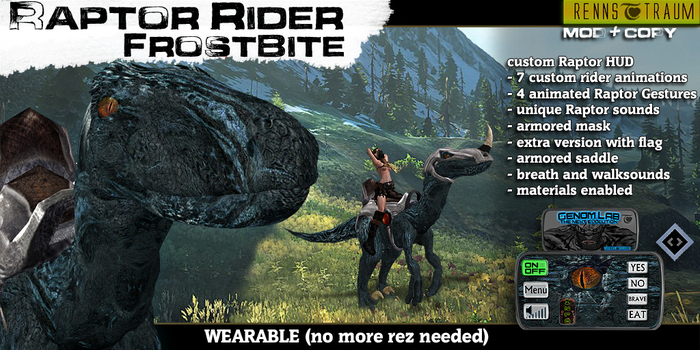 *Renns TRAUM* - Raptor Rider FrostBite