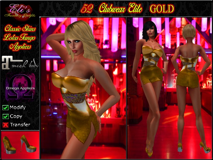 52 Clubwear Elite Gold