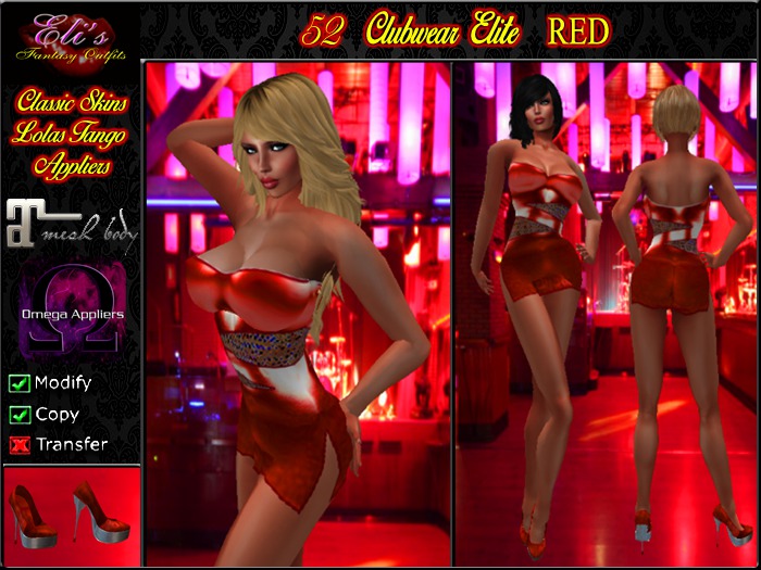 52 Clubwear Elite Red