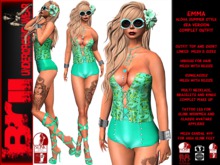 **EMMA SEA VERSION ALOHA STYLE COMPLET OUTFIT **