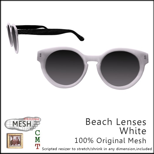 ::Duh!:: Beach Shades - White
