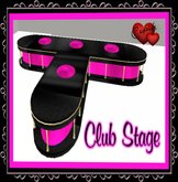 hot pink club stage