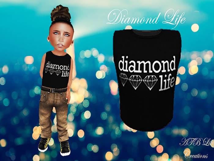 ..::ATB::.. Diamond Life Cutoff Shirt