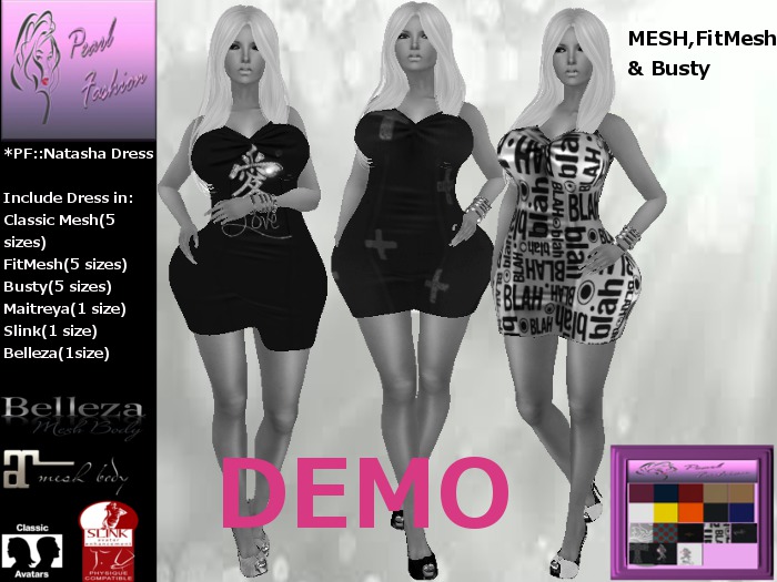 *PF::Natasha Dress DEMO