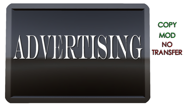advertising panel 7.0 Pack