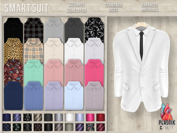 Plastix - Smart Suit (White)