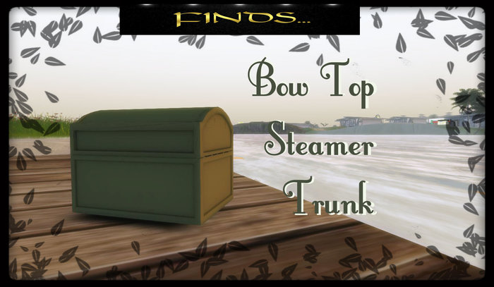 FINDS.. Bow Top Trunk PROMO PRICE