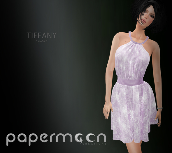 PaperMoon-Freedom Floral Dress -Blue-V1-V2