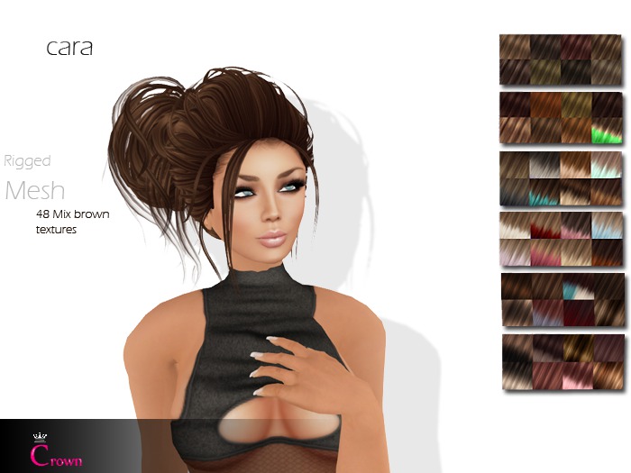 .::Crown::. Long Hair "Jasmin" DEMO V2.0