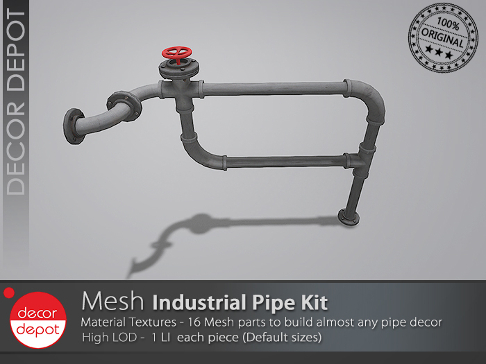 [DD] - FULL PERM  Kit Cañerias Industriales