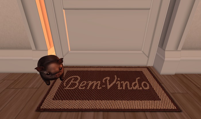 *Erin's Ideas* - Tapete "Bem Vindo"