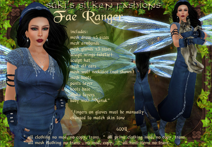!~SSF~! Fae Ranger - Ladies