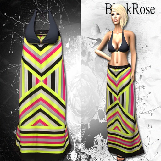 BlackRose Boho Set Neon