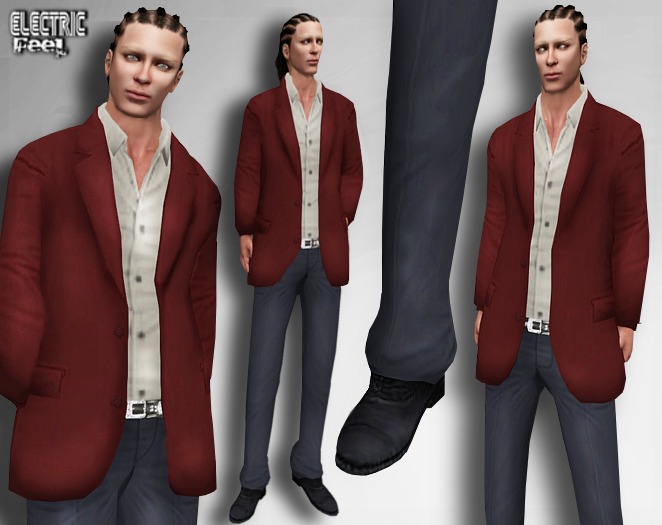 EF*-* Rani Blue/Red Suit