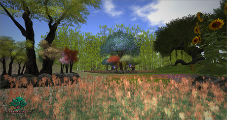 Second Life Marketplace - Multi-colored tiny trees - 7st ♧ Copy&Modify