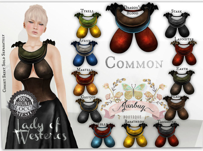 *{Junbug}* Tyrell Leather Chestpiece -CBOX